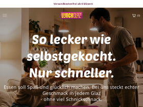 lunchglaz.de homepage screenshot