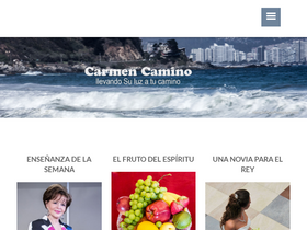 'carmencamino.com' screenshot