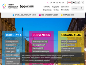 'lodz.travel' screenshot