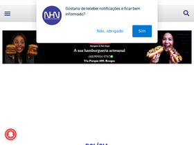 'nahoradanoticia.com.br' screenshot