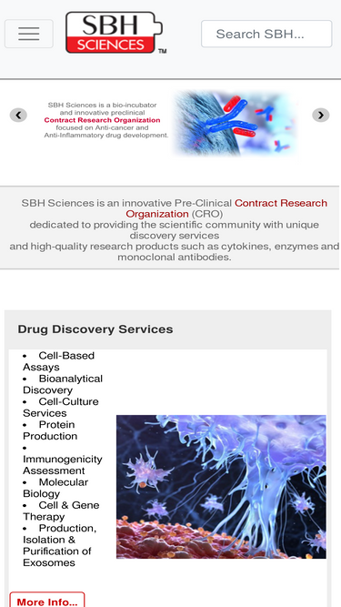 sbhsciences.com