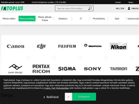 'fotoplus.hu' screenshot