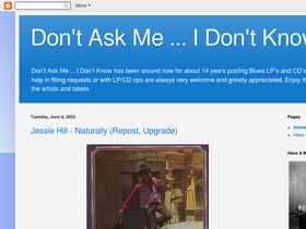 dontaskmeidontknow.blogspot.com