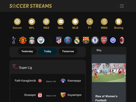 'rsoccerstreams.net' screenshot