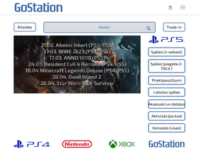 'gostation.lv' screenshot