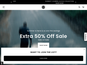 'elementbrand.com' screenshot