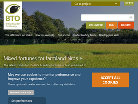 'bto.org' screenshot