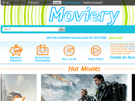 'moviery.com' screenshot