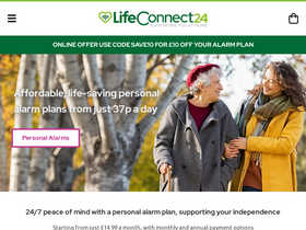 'lifeconnect24.co.uk' screenshot