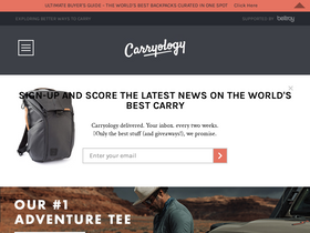 'carryology.com' screenshot