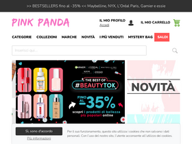 'pinkpanda.it' screenshot
