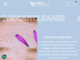 'cleancollective.com' screenshot