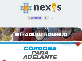 'nexosdelsur.com' screenshot