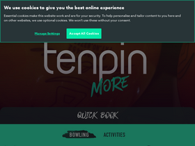 'tenpin.co.uk' screenshot