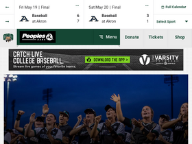 'ohiobobcats.com' screenshot