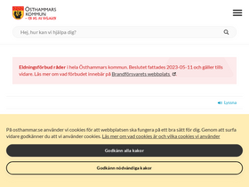 'osthammar.se' screenshot