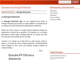 'quimicas.net' screenshot