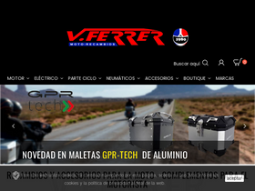 'motorecambiosvferrer.es' screenshot