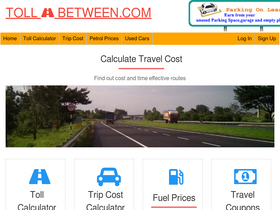 'tollbetween.com' screenshot