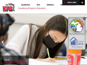 'kentwoodps.org' screenshot