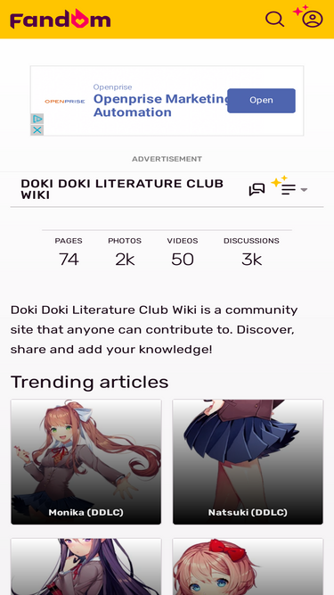 Doki Doki Literature Club Plus!, Doki Doki Literature Club Wiki