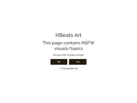 'hbeatsart.com' screenshot