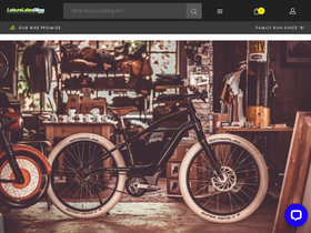 'leisurelakesbikes.com' screenshot