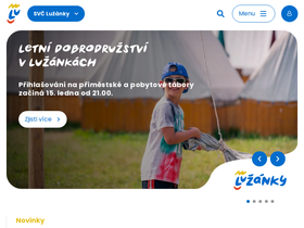 'luzanky.cz' screenshot