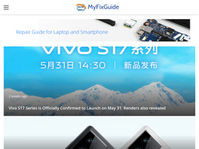 'myfixguide.com' screenshot