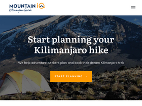 'climbkilimanjaroguide.com' screenshot