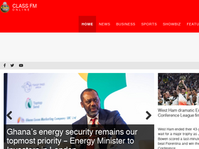'classfmonline.com' screenshot