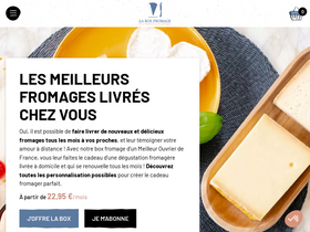 'laboxfromage.fr' screenshot