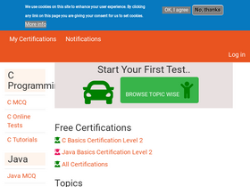 'examtray.com' screenshot