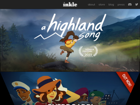 'inklestudios.com' screenshot