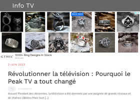 'info-tv.fr' screenshot