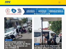 'xeu.mx' screenshot