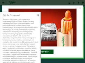 'zabka.pl' screenshot