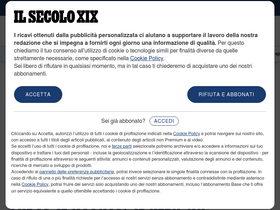 'ilsecoloxix.it' screenshot