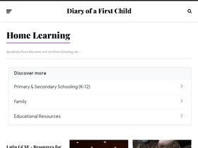 diaryofafirstchild.com