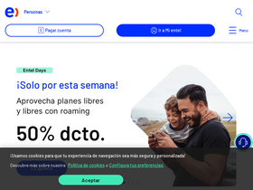 'entel.cl' screenshot