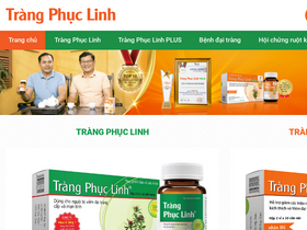 'trangphuclinh.vn' screenshot