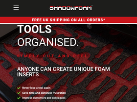 'shadowfoam.com' screenshot