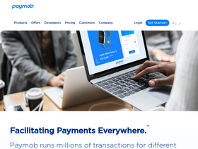 'paymob.com' screenshot