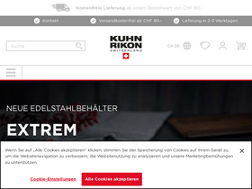 'kuhnrikon.com' screenshot
