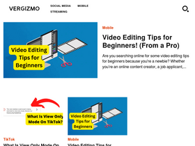 'vergizmo.com' screenshot