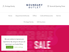 'boundaryoutlet.com' screenshot