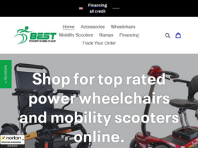 bestpowerwheelchair.com homepage screenshot
