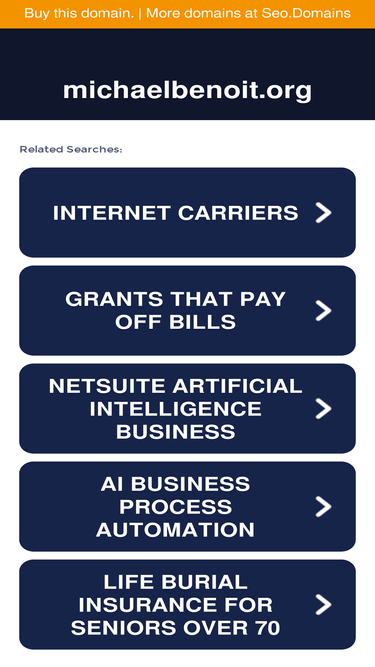 michaelbenoit.org