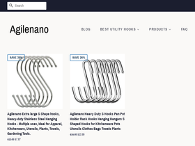agilenano.com homepage screenshot
