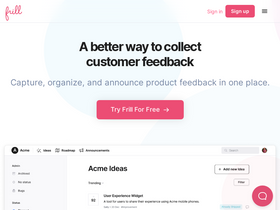 'frill.co' screenshot